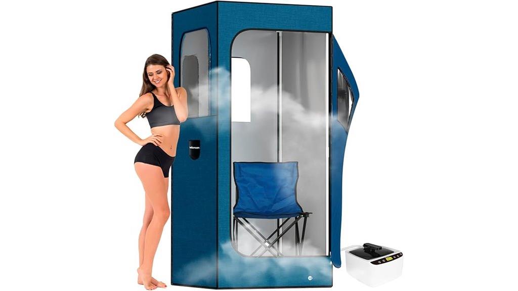 portable sauna with accessories