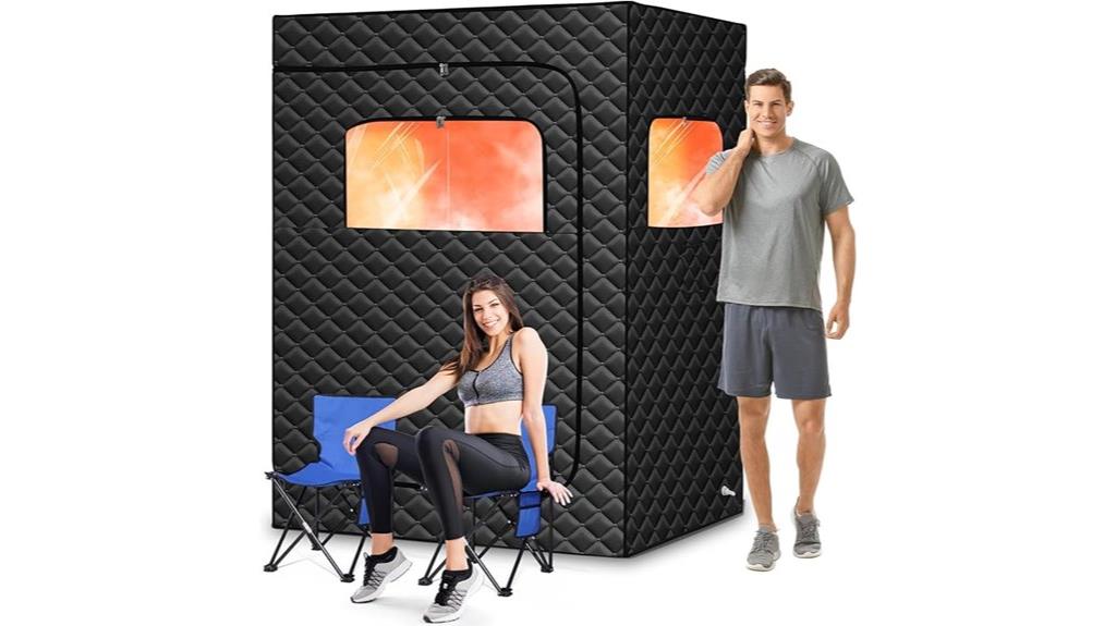 portable sauna with steam