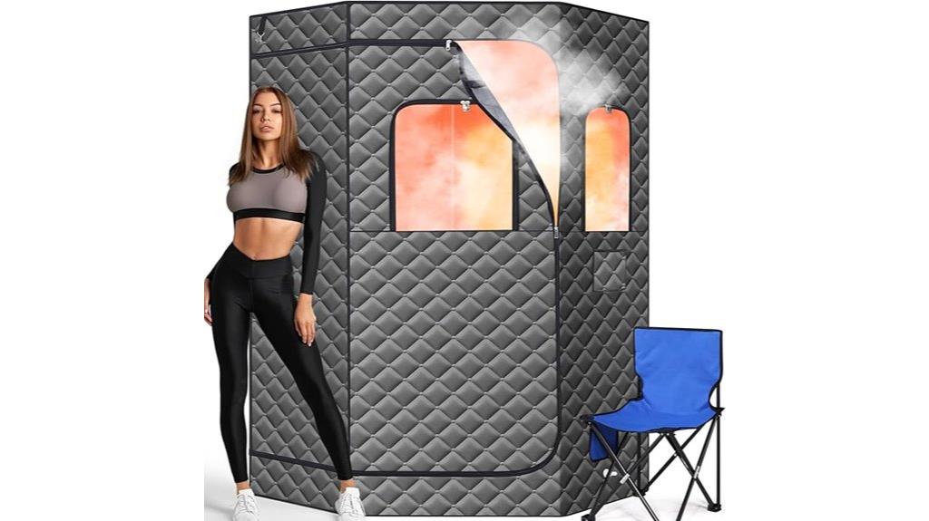 portable steam sauna upgrade