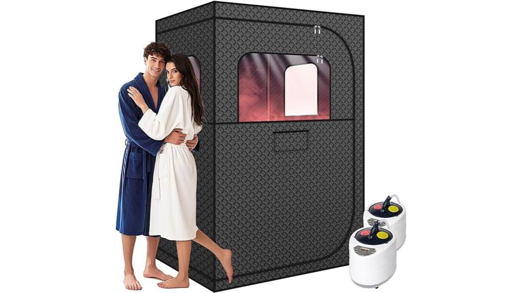 portable two person sauna