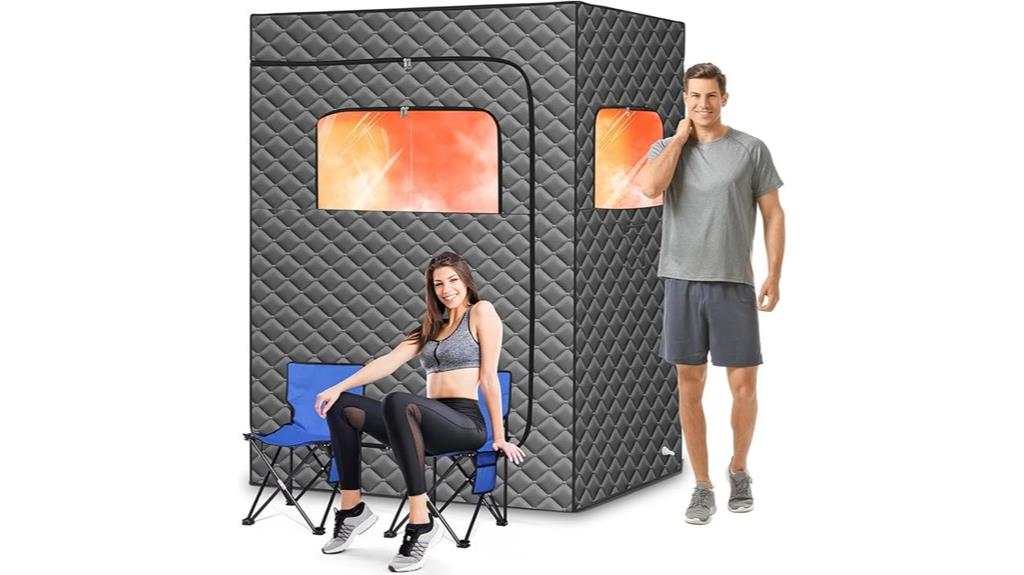 portable two person sauna