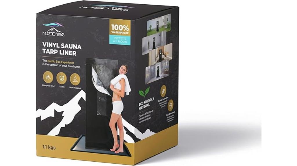portable waterproof sauna liner