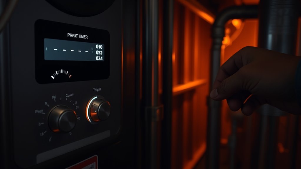 preheat for efficiency and safety