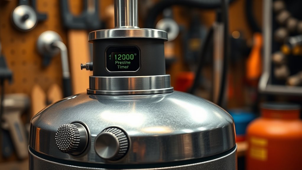 preheat propane heater properly