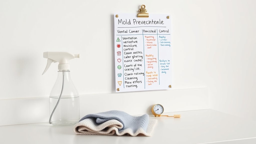 proactive moisture and ventilation