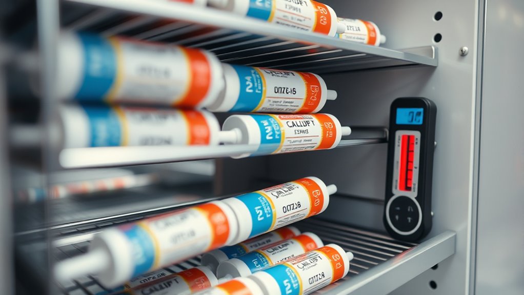 proper adhesive storage practices