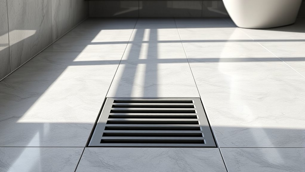 proper flooring and drain maintenance