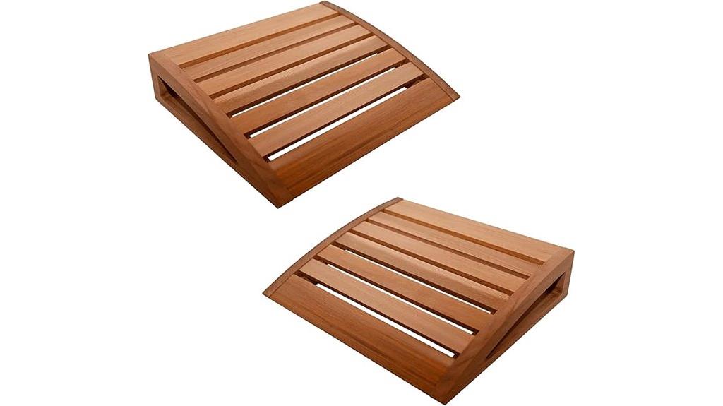 red cedar sauna headrest