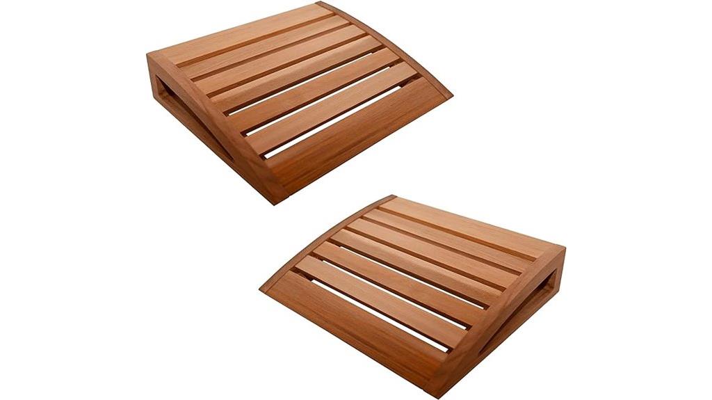red cedar sauna headrests