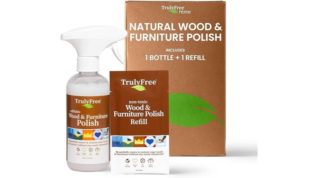refillable natural wood cleaner