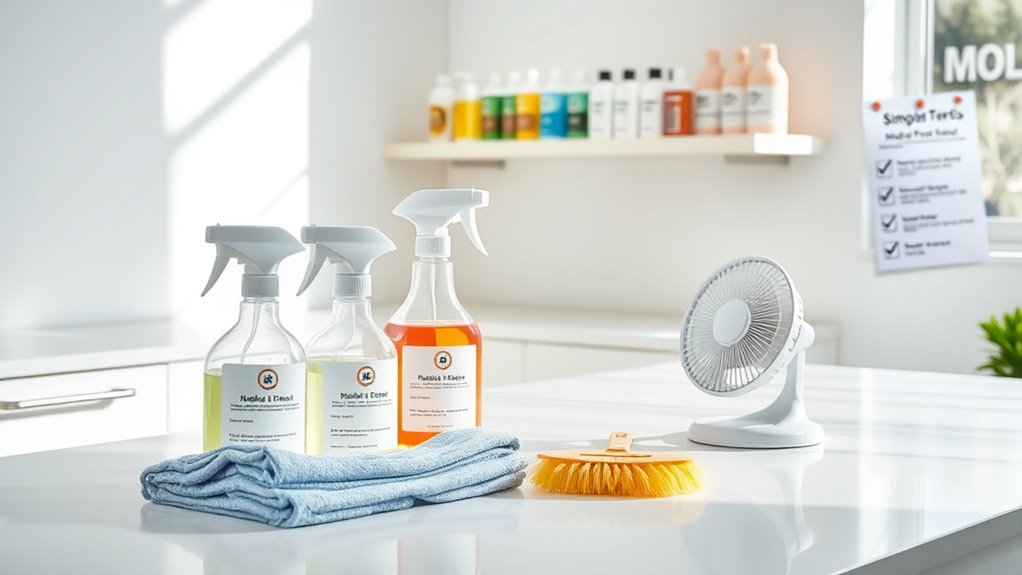regular cleaning and ventilation