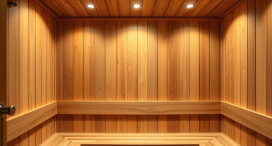 safe sauna wood finishes