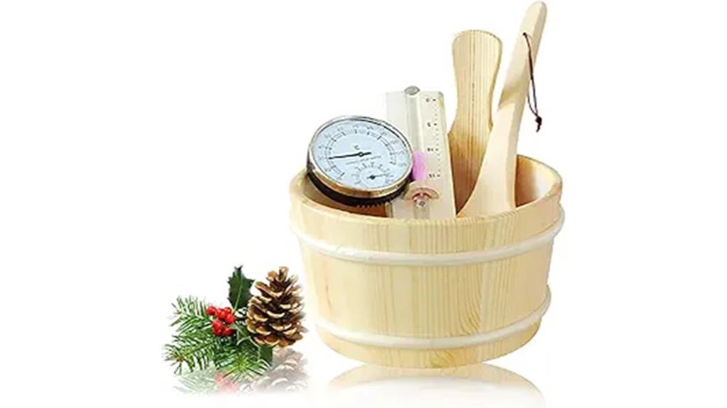 sauna accessories set