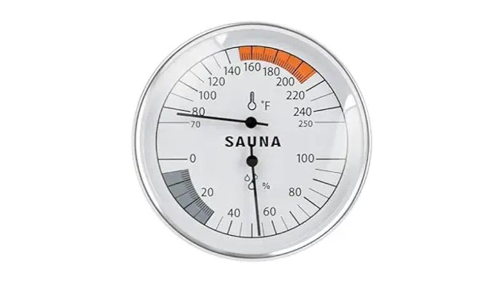 sauna and bathroom climate monitor