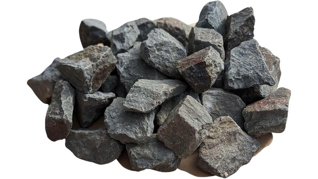 sauna basalt rocks weight