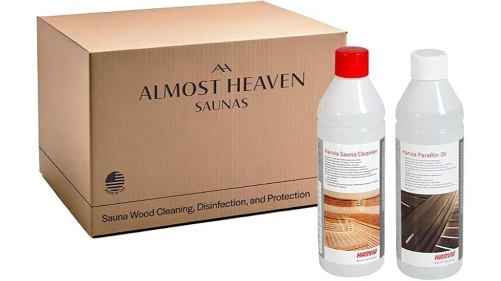 sauna cleaner care kit