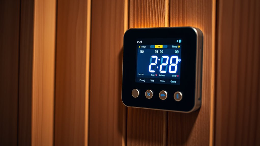 sauna control compatibility and safety