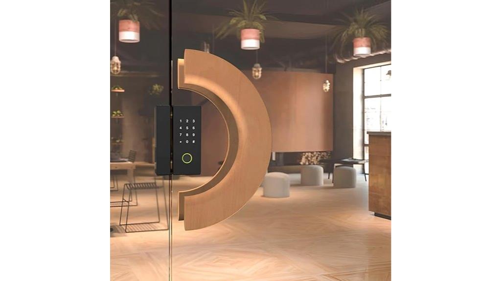 sauna glass door handle