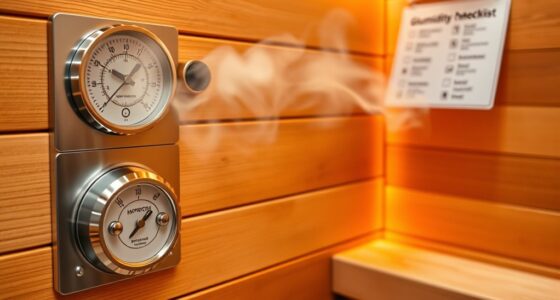 sauna humidity control checklist