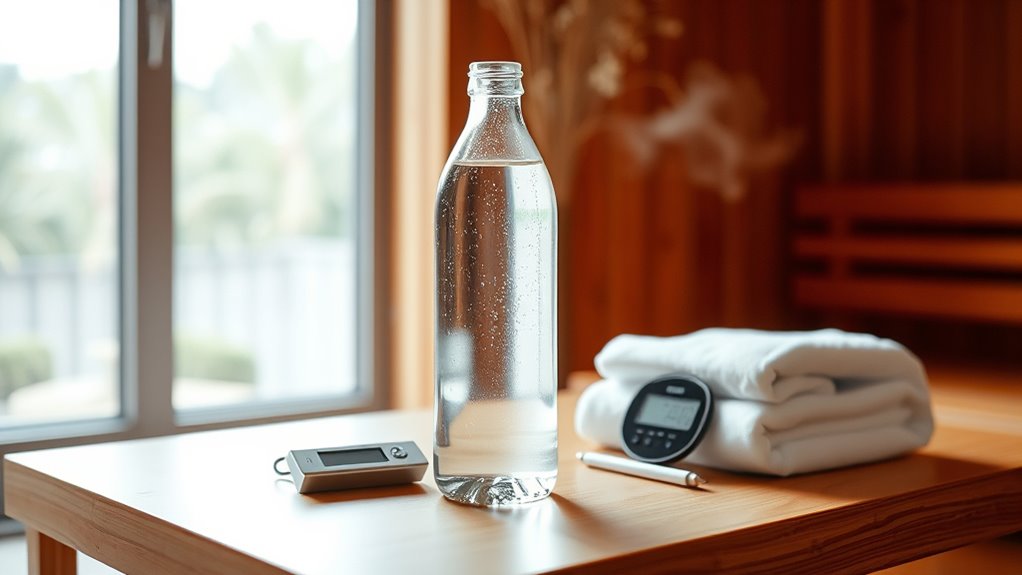 sauna hydration pre and post