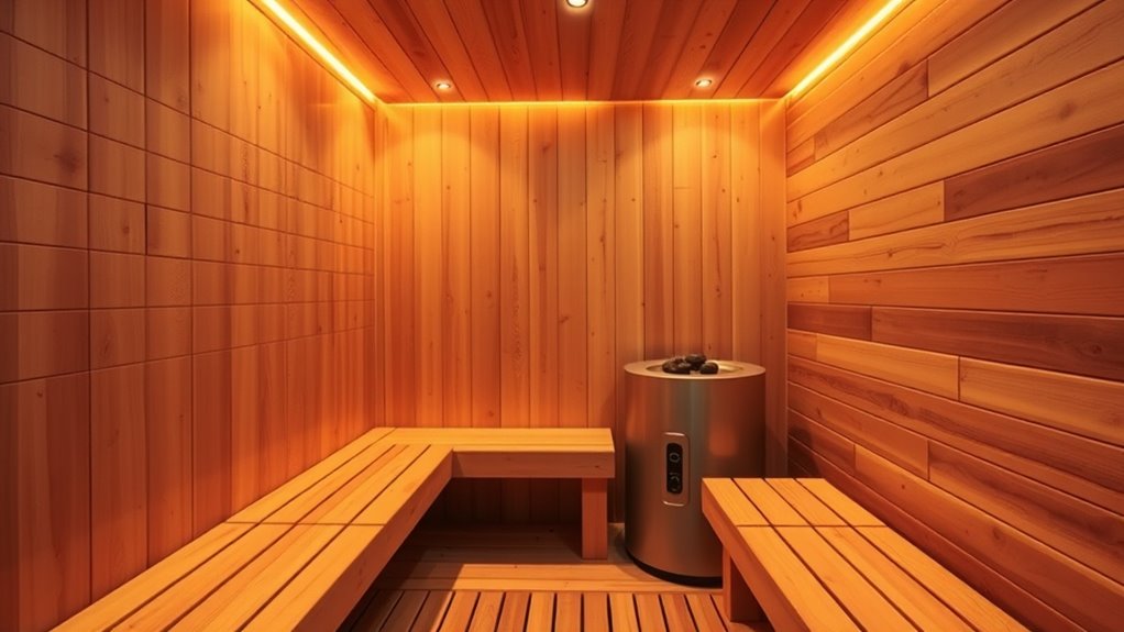 sauna insulation and materials