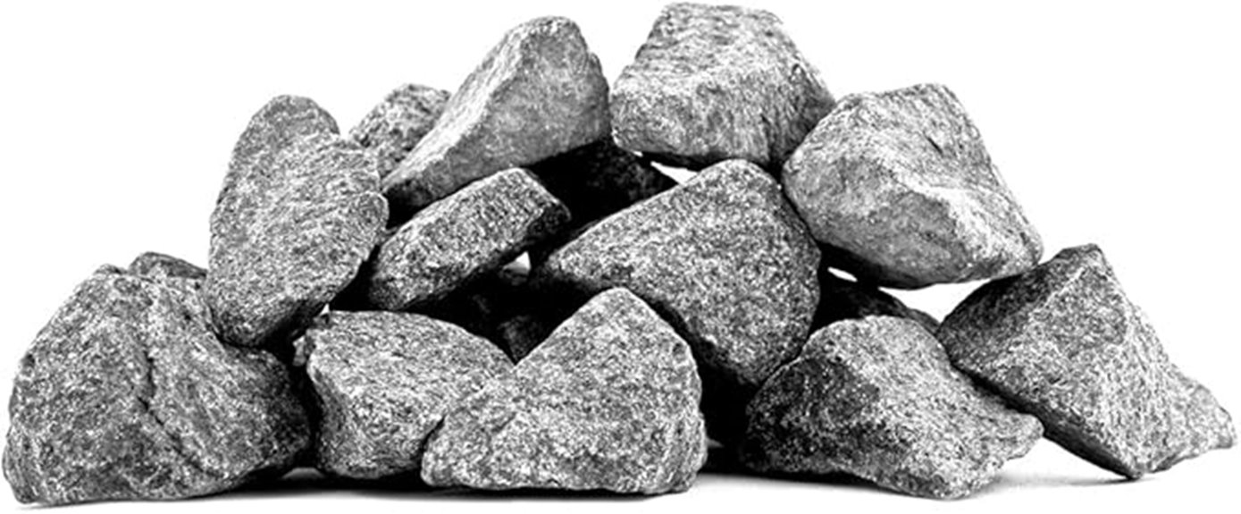 sauna rocks for northern lights