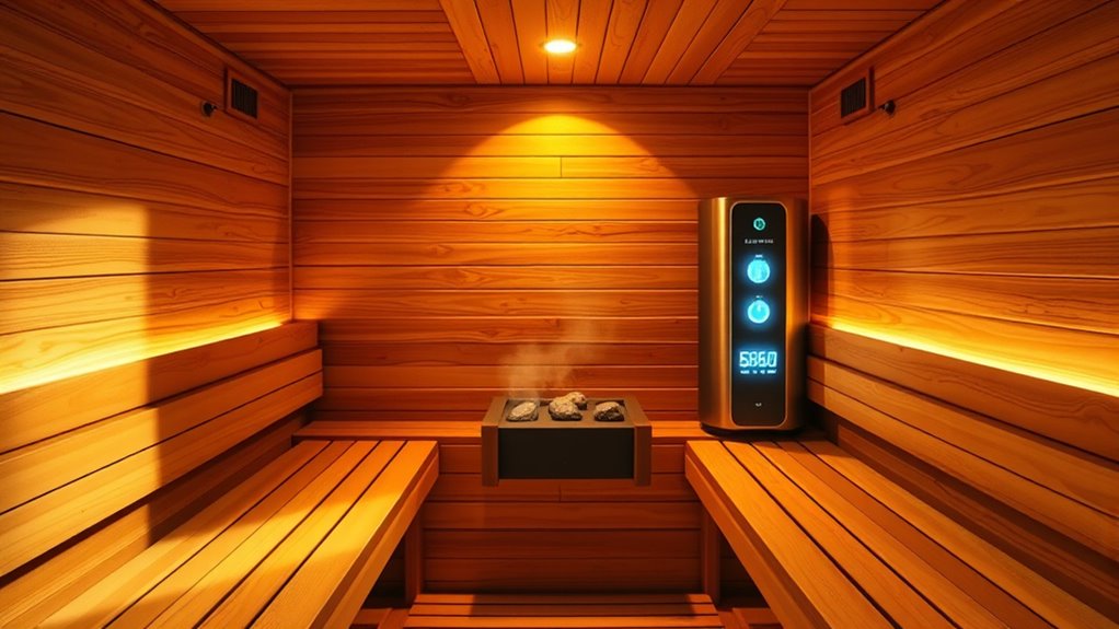sauna safety and efficiency