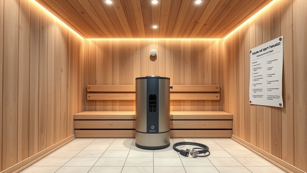 sauna safety and efficiency