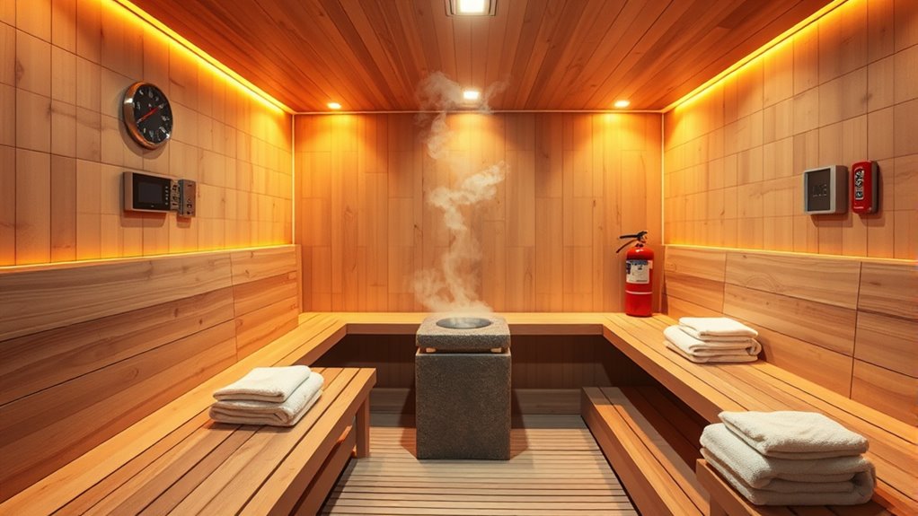 sauna safety and hydration