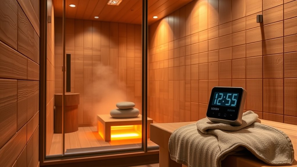 sauna session duration guidelines