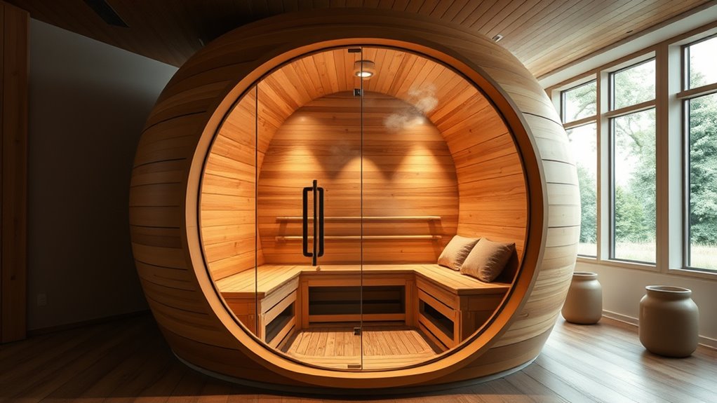 sauna size quality safety