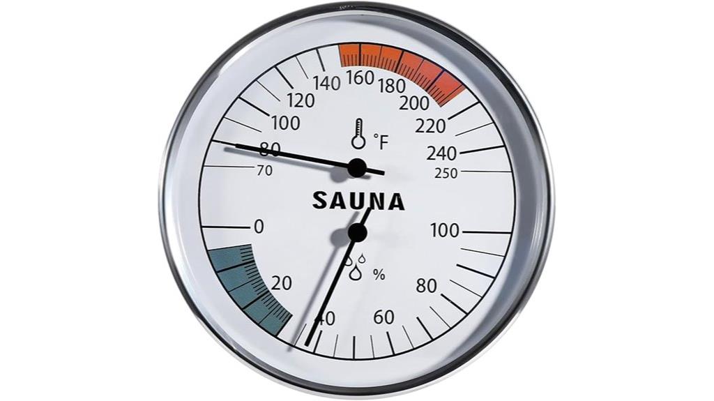 sauna temperature humidity monitor