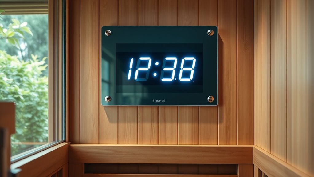 sauna timer selection tips