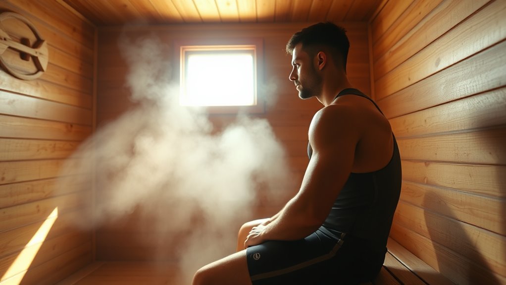 sauna timing and hydration
