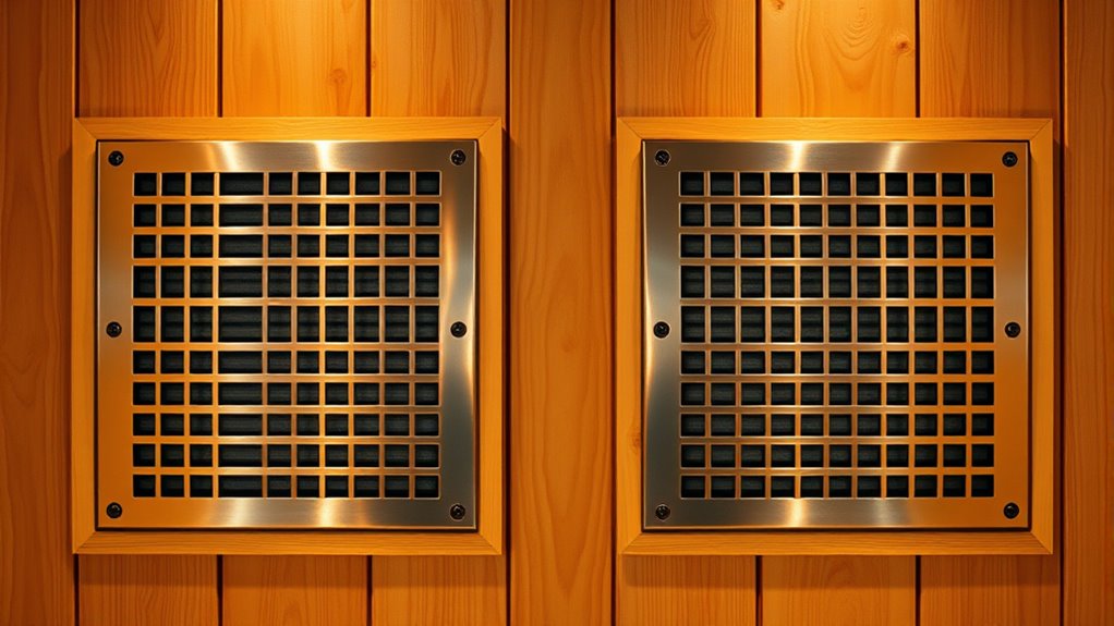 sauna ventilation grill factors