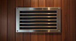 sauna ventilation grills