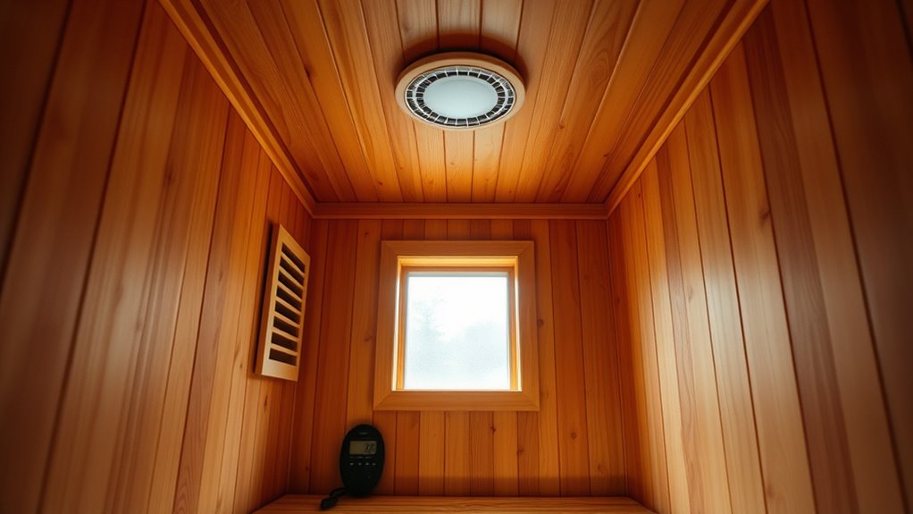 sauna ventilation maintenance tips