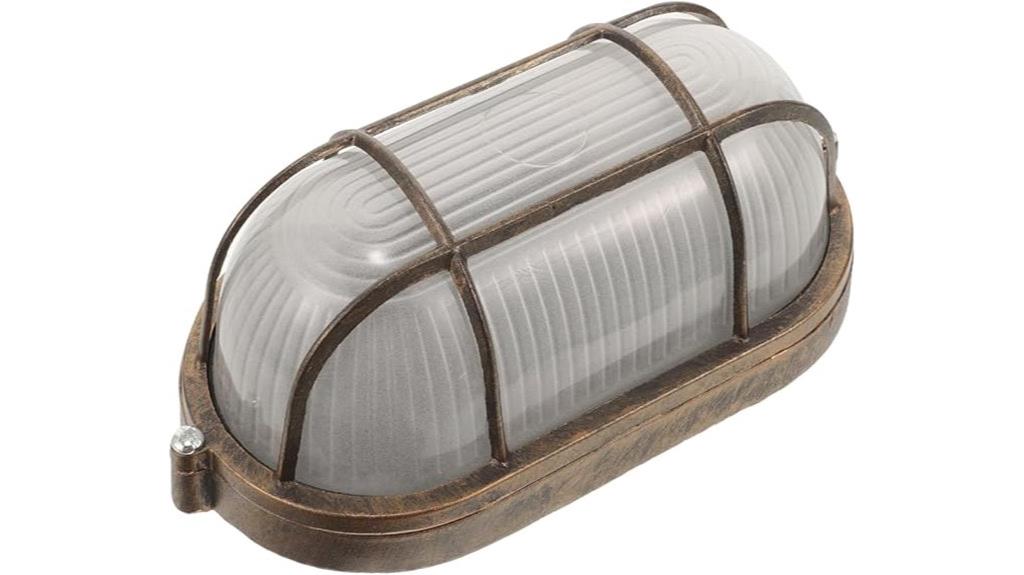 sauna wall lamp shade