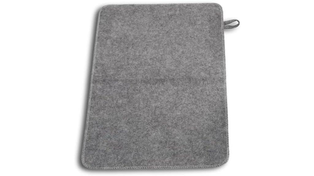 sauna water absorption mat