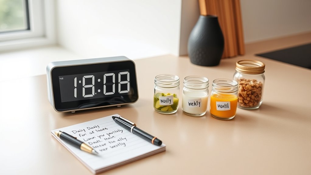 set refill reminders regularly