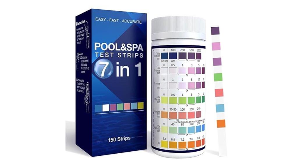 seven in one pool test