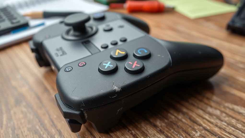 signs of controller wear