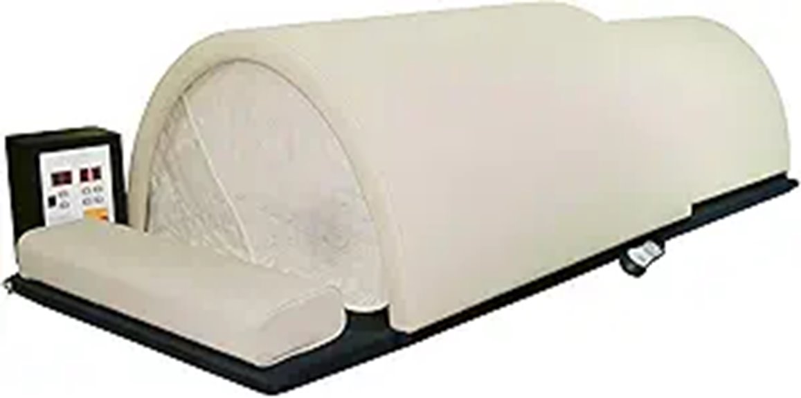 single person sauna dome