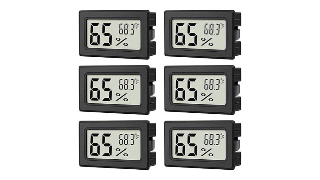 small indoor humidity meters