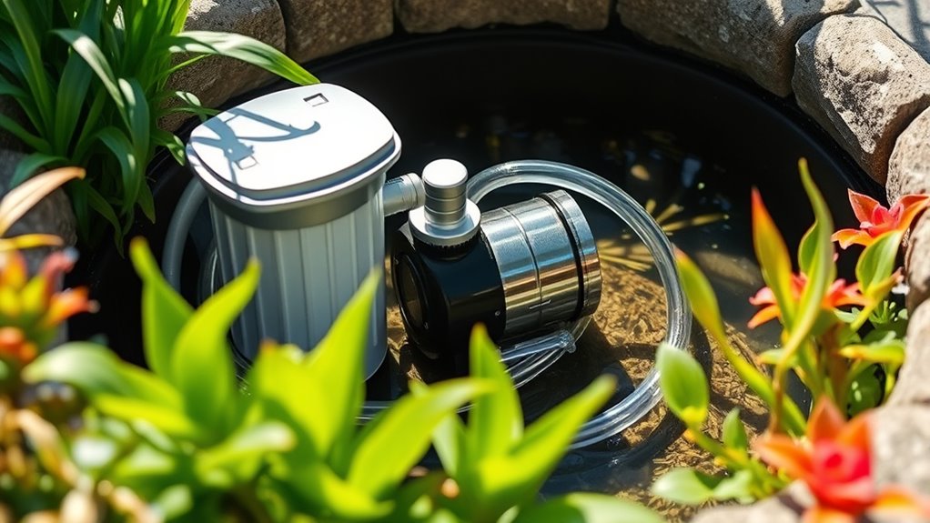 small space filter pump kits