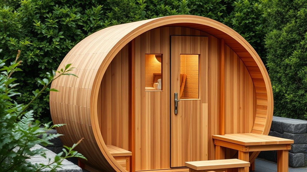 small space sauna options