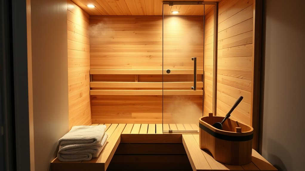 small space sauna solutions