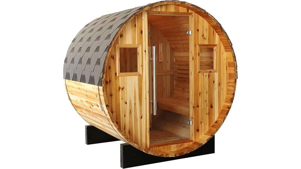 small traditional sauna