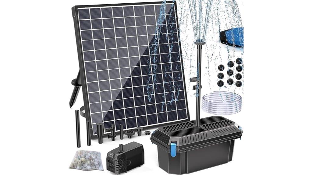 solar powered pond pump