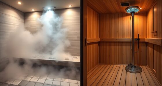 steam vs dry sauna